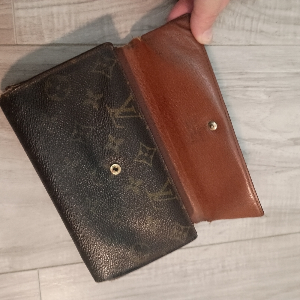 Louis Vuitton Porte Monnaie Monogram Pochette Credit Long Wallet - Picture 8 of 16